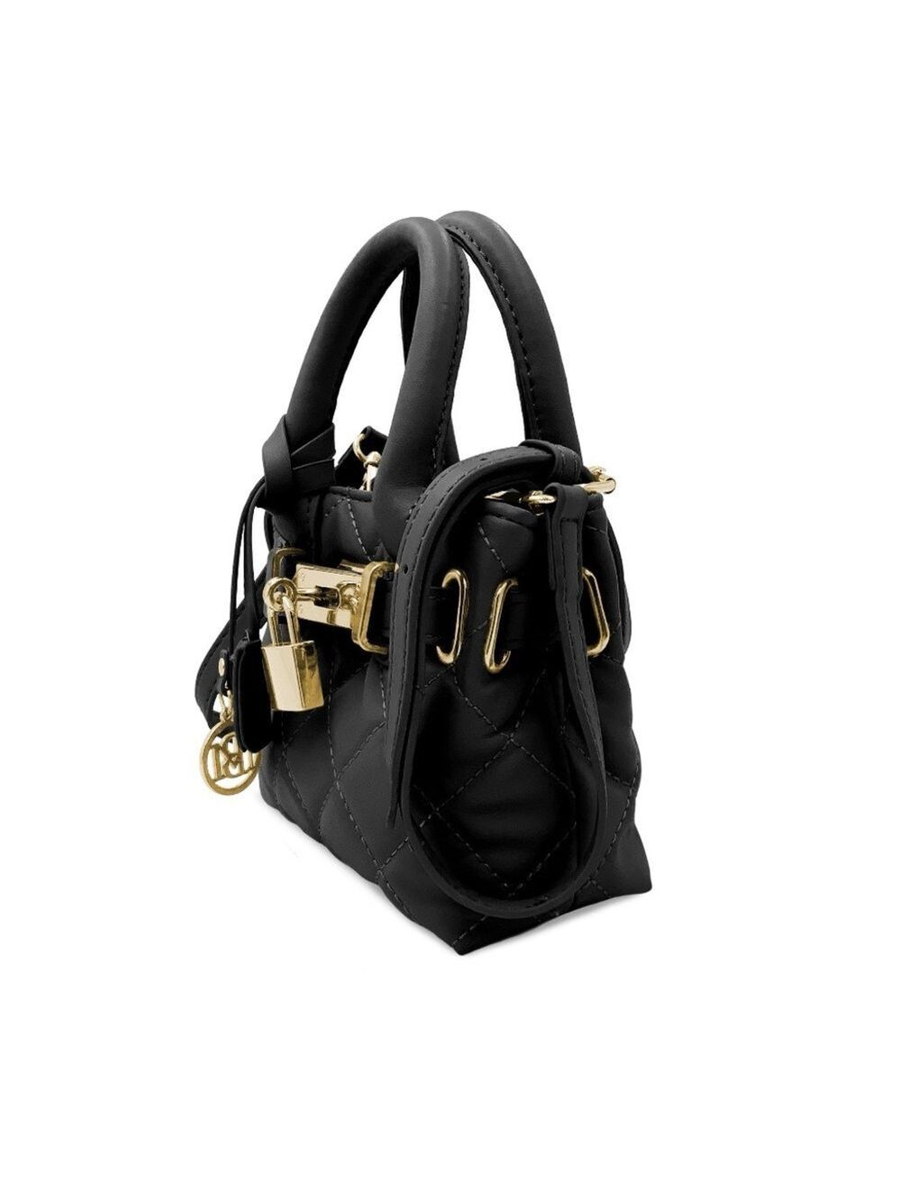 BADGLEY MISCHKA Quilted Mini Tote/Crossbody Bag - Picture 3 of 3